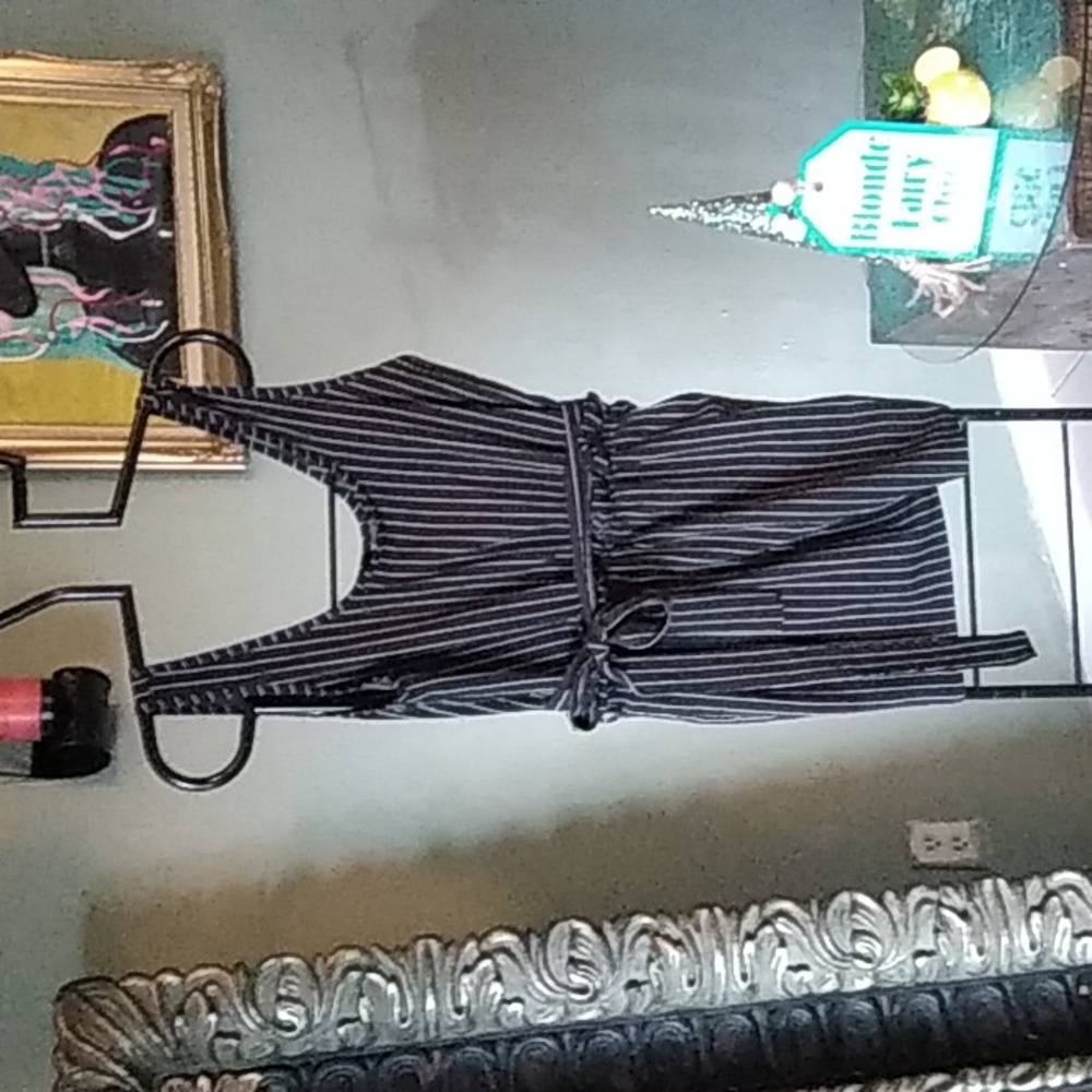 Derek Heart pinstripe jumper